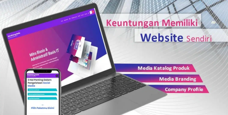 Website Pemasaran Bisnis & Compro Berbasis Wordpress